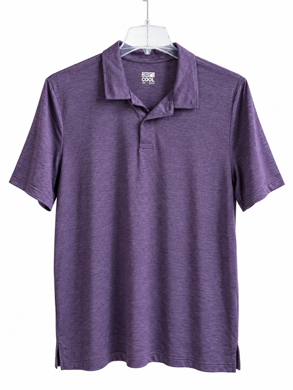 32 Degrees Heathered Purple Polo Shirt